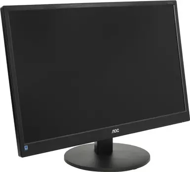 Монитор 23.6" AOC M2470SWD VA, 1920x1080 (16:9), 250кд/м2, 5мс, 178°/178°, VGA, DVI, черный (M2470SWD2)