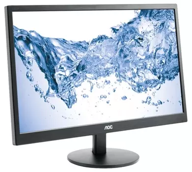 Монитор 23.6" AOC M2470SWDA2 MVA, 1920x1080 (16:9), 250cd/m2, 5ms, VGA, DVI, черный