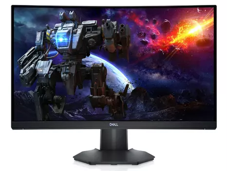 Монитор 23.6" DELL S2422HG VA, изогнутый, 1920x1080 (16:9), 350кд/м2, 165Hz, 1мс, 178°/178°, FreeSync Premium, HDMI, DisplayPort, черный (2422-4888)