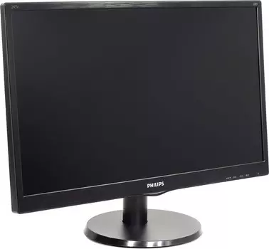 Монитор 23.6" Philips 243V5QHSBA MVA, 1920x1080 (16:9), 250cd/m2, 8ms, VGA, DVI, HDMI, черный