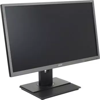 Монитор 23.8" Acer B246HYLAymdpr IPS, 1920x1080 (16:9), 250кд/м2, 6мс, VGA, DVI, DisplayPort, черный/серый (UM.QB6EE.A05)
