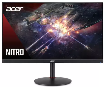 Монитор 23.8" Acer Nitro XV242YPbmiiprx IPS, 1920x1080 (16:9), 250кд/м2, 144Hz, 2мс, 178°/178°, FreeSync, HDMI, DisplayPort, черный (UM.QX2EE.P01)