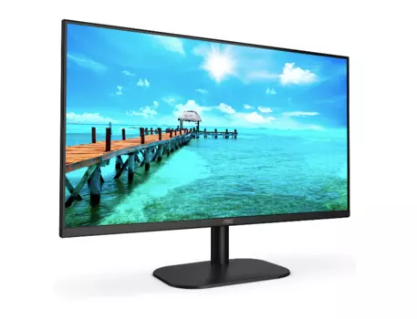 Монитор 23.8" AOC 24B2XDM VA, 1920x1080 (16:9), 250кд/м2, 4мс, 178°/178°, VGA, DVI, черный