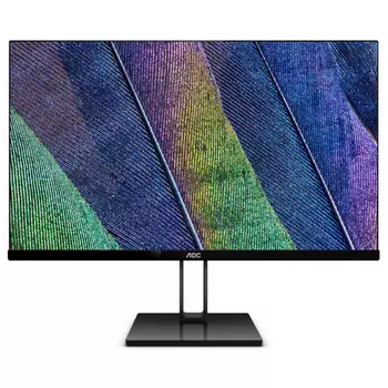 Монитор 23.8" AOC 24V2Q IPS, 1920x1080 (16:9), 250кд/м2, 5мс, AMD FreeSync, HDMI, DisplayPort, черный