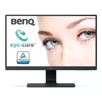 Монитор 23.8" BenQ GW2480E IPS, 1920x1080 (16:9), 250кд/м2, 5мс, VGA, HDMI, DisplayPort, черный