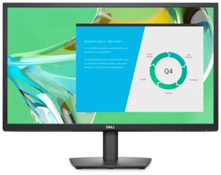 Монитор 23.8" Dell E2422HN black (IPS, 1920x1080, 16:9, 250cd/m2, 5ms, VGA, HDMI) (плохая упаковка)