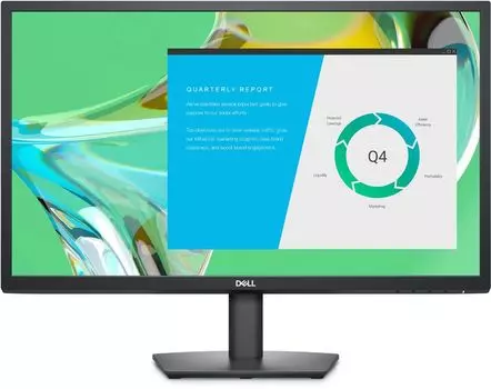 Монитор 23.8" DELL E2422HN IPS, 1920x1080 (16:9), 250кд/м2, 5мс, 178°/178°, VGA, HDMI, черный (2422-7678)