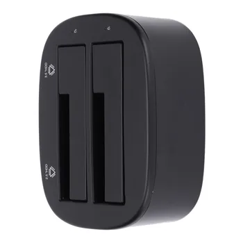Док-станция для жесткого диска USB3.0 на SATA, безопасная и быстрая трехмерная док-станция с отводом тепла US Plug