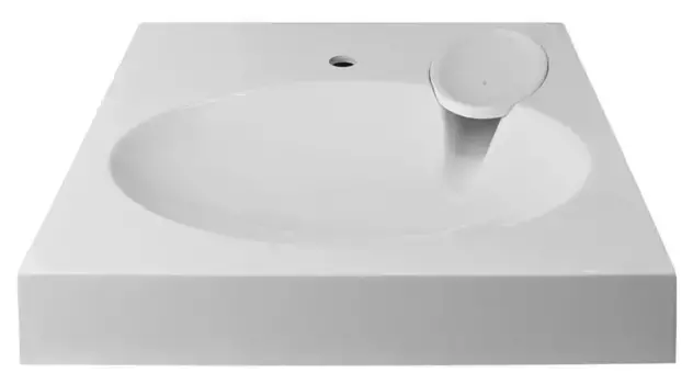 Раковина «Azario» Elegance New 60/60 литьевой мрамор белая