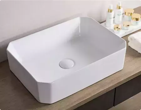 Раковина «Belbagno» 49/38 BB1386 фаянсовая белая