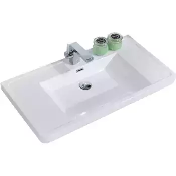 Раковина «Belbagno» Ancona 90/48 EA-900-LVB искусственный камень белая
