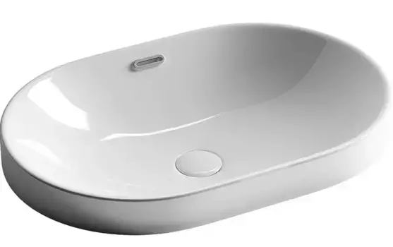 Раковина «Ceramica Nova» Element 60/40 CN5020 фарфоровая белая