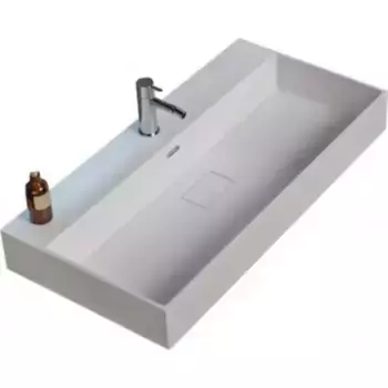 Раковина «Cezares» Premium 91/45 50263 искусственный камень Bianco