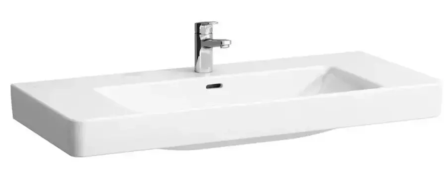 Раковина «Laufen» Pro 105/46 8.1396.6.000.104.1 фарфоровая белая