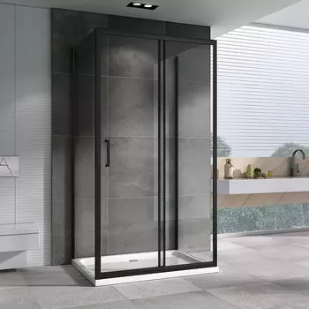 Душевой уголок Abber Schwarzer Diamant 130х100 AG30130BH-S100B-S100B