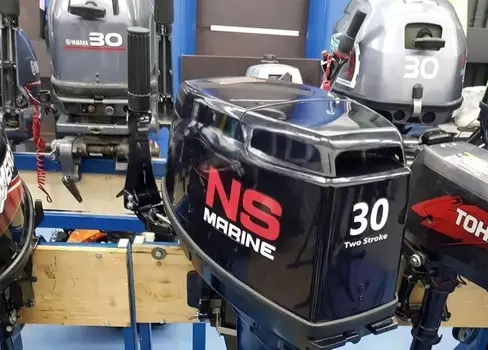 2х-тактный лодочный мотор NISSAN MARINE NM 30 H S Б/У