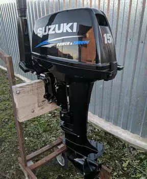 2х-тактный лодочный мотор SUZUKI DT15AS Б/У
