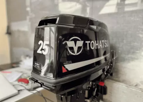 2х-тактный лодочный мотор TOHATSU M 25 S Б/У