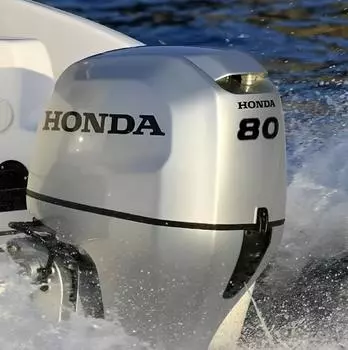 4х-тактный лодочный мотор HONDA BF80AK1 LRTU Б/У