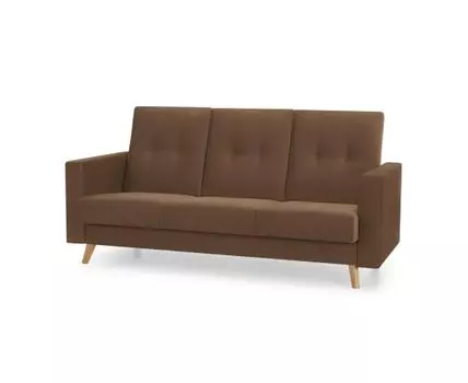 Sofa Stella Light (Велюр, Коричневый)