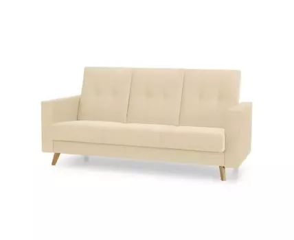 Sofa Stella Light (Велюр, Кремовый)