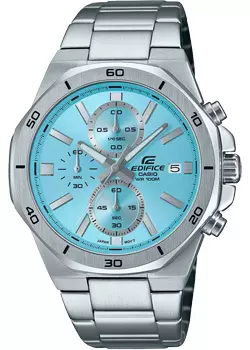 Японские наручные мужские часы Casio EFV-640D-2B. Коллекция Edifice