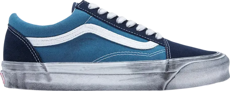 Кеды Vans OG Old Skool LX Stressed - Navy, синий