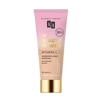 Тональный крем для сияния 01 Ваниль, 30 мл AA, My Beauty Power