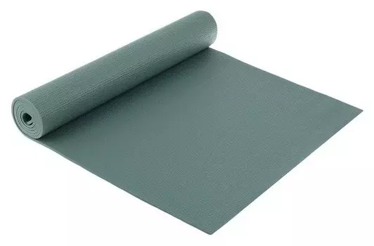 Коврик для йоги 173 × 61 × 0,6 см, цвет серый