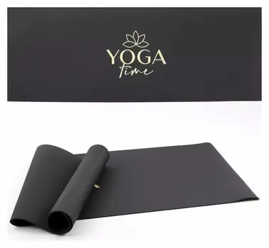 Коврик для йоги "Yoga Time", 173 х 61 х 0,4 см