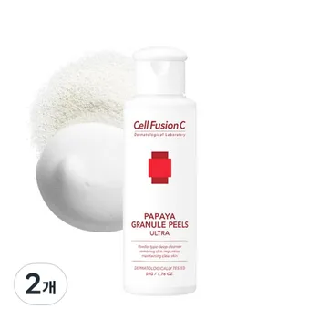 Cellfusion C Papaya Granule Peels Ультра очищающий порошок, 50 г, 2 шт.