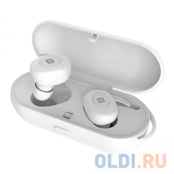 Наушники HARPER HB-510 / Беспроводные / Внутриканальные с микрофоном / Белый / 20 Гц - 20 кГц / Bluetooth, Micro-USB