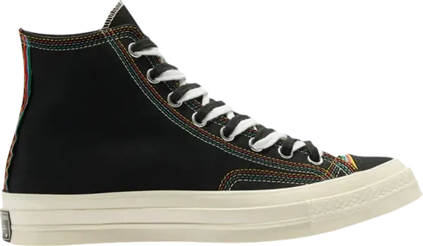 Кроссовки Converse Chuck 70 High Layers - Black, черный