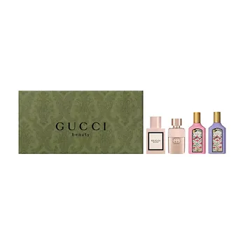 GUCCI Набор миниатюр: Bloom, Guilty, Flora Gorgeous Gardenia, Flora Gorgeous Magnolia