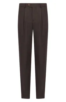 Шерстяные брюки Brunello Cucinelli