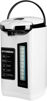 Термопот Hyundai HYTP-4850 6л. 750Вт, металл/пластик, белый/черный (1517305)