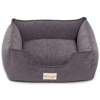 Pet Comfort лежанка для кошек и собак Alpha Mirandus (85 х 105 см., Серый)