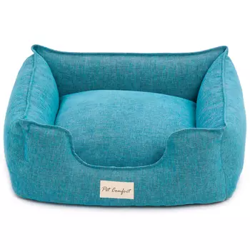 Pet Comfort лежанка для кошек и собак Alpha Mirandus (65 х 80 см., Бирюзовый)