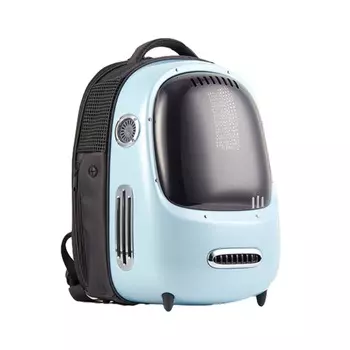 PetKit Рюкзак-переноска для кошек и собак (33 х 30 х 45 см., Голубой)