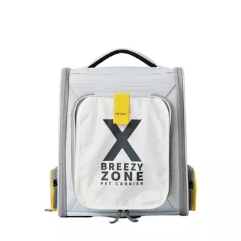 PetKit Рюкзак-переноска X ZONE для кошек и собак (27 х 43 х 35 см., Желтый)