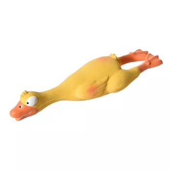 Petsona игрушка для собак латексная Уточка Крис с пищалкой (24 см.)