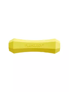 Playology Squeaky Chew Stick жевательная палочка с ароматом курицы (M, Желтый)