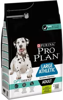 Pro Plan Large Adult Athletic для крупных собак атлетов с чувствительным пищеварением (развес) (Ягненок, Развес)