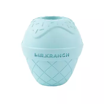 Mr.Kranch игрушка для собак мороженое с ароматом курицы (8 х 9 см., Голубой)