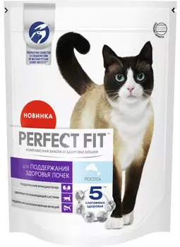 Perfect Fit корм для взрослых кошек "Здоровье почек" (Лосось, 650 г.)