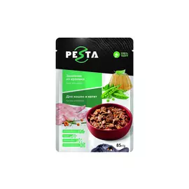Pesta пауч для кошек (кусочки в желе) (Кролик, 85 г.)