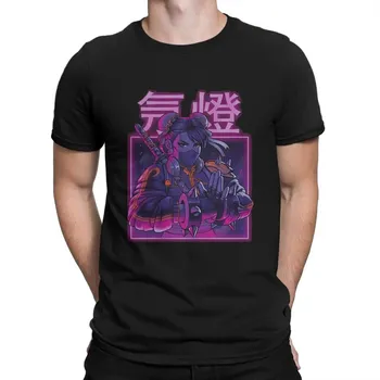 Футболка унисекс Street Fighter Чун Ли Неоновая весенняя модная футболка Harajuku Уличная одежда Новый тренд 4XL