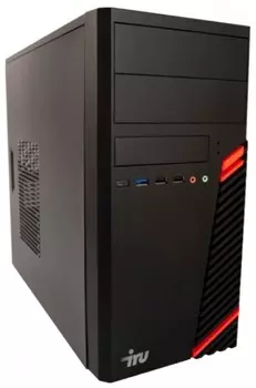 Компьютер iRu Home 310H6GE MT 1901236 i5-12400/16GB/512GB SSD/UHD Graphics 730/GbitEth/500W/noOS/black