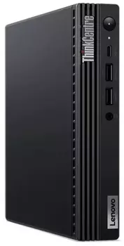 Компьютер Lenovo ThinkCentre M70q Gen 4 12E30031UM i3-13100T/8GB/256B SSD/UHD Graphics/GbitEth/WiFi/BT/USB kbd/USB mouse/noOS/black
