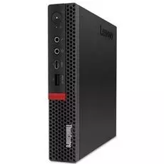Компьютер Lenovo ThinkCentre Tiny M720q slim 10T7005WRU i5 8400T/8GB/1TB/noOS/WiFi/BT/клавиатура/мышь/черный